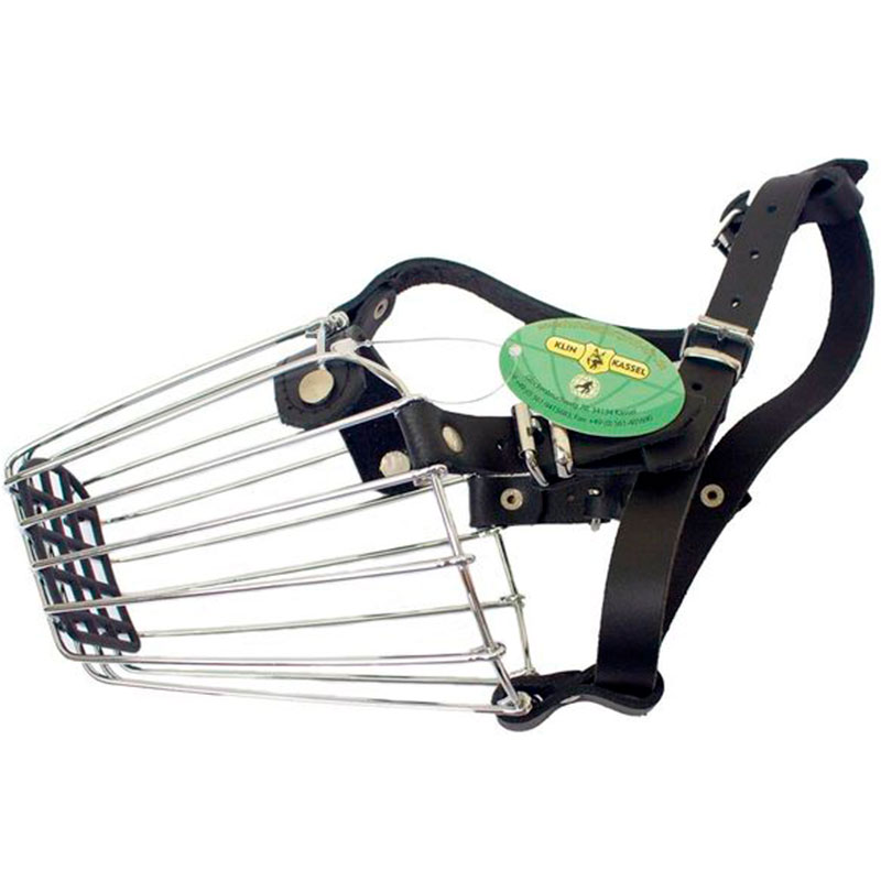 Bozal-para-Perros-Klin-Kassel-Metálico-Premium-Rottweiler