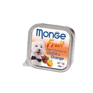 Monge Canine Fruit Pato Y Naranja