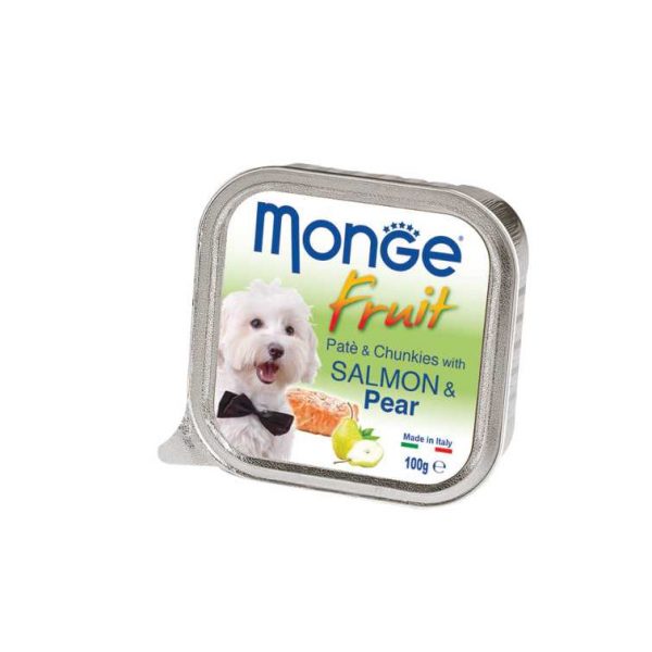 Monge Canine Fruit Salmon Y Pera