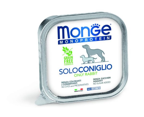 Monge canine adult conejo