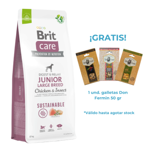 Brit Care Junior Large Breed Pollo e Insectos