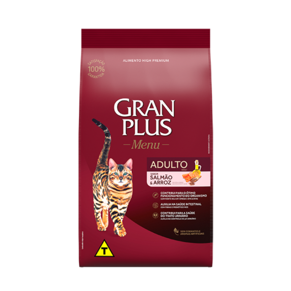 Gran Plus Gato Adulto Salmón y Arroz