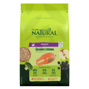 Guabi Natural Gato Adulto Salmón y Cebada