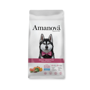Amanova Adult Mini Sensitive Salmon Deluxe – Salmón Fresco 2 kg