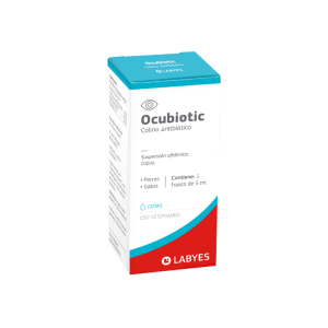 Ocubiotic Colirio Triple Antibiótico para Perros, Gatos y Caballos Lima peru
