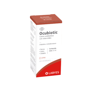 Ocubiotic con Esteroides – Colirio Antiinflamatorio y Antibiótico para Perros y Gatos peru y lima